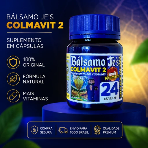 Bálsamo Je’s Colmavit2 original em cápsulas